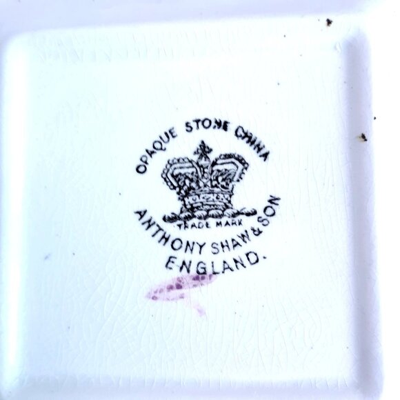 Anthony Shaw & Sons Copper Tea Leaf 4" Nappy Bowl England - Picture 5 of 7